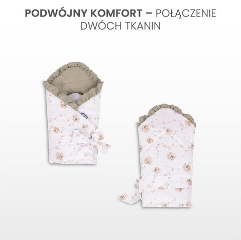 ROŻEK MUŚLINOWY GAŁĄZKA ZIELONY 75x75 ROŻEK MUŚLINOWY GAŁĄZKA ZIELONY 75x75