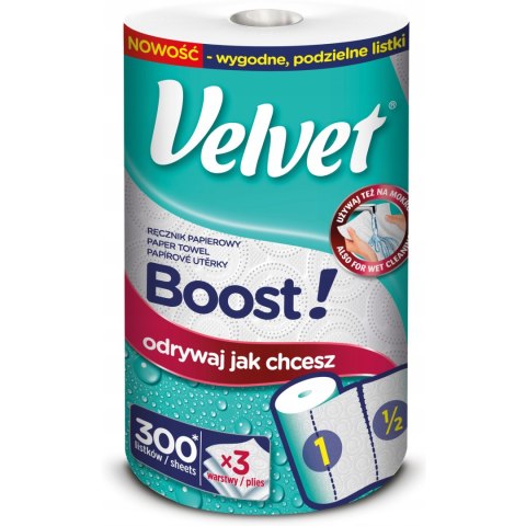 Ręcznik papierowy VELVET BOOST Super Strong Ręcznik papierowy VELVET BOOST Super Strong
