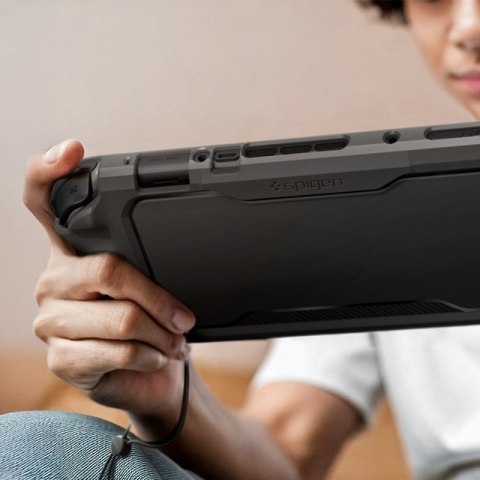 Spigen Rugged Armor - Etui do Nintendo Switch 2 (Matte Black) Spigen Rugged Armor - Etui do Nintendo Switch 2 (Matte Black)