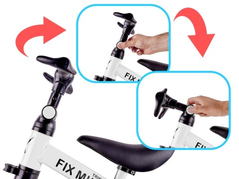 Rowerek Trike Fix Mini biegowy trójkołowy 3w1 z pedałami biały Rowerek Trike Fix Mini biegowy trójkołowy 3w1 z pedałami biały