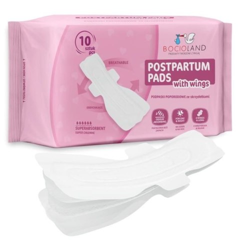 1554 PODKŁADY POPORODOWE WYSOKOCHŁONNE 10SZT L BL155 1554 PODKŁADY POPORODOWE WYSOKOCHŁONNE 10SZT L BL155