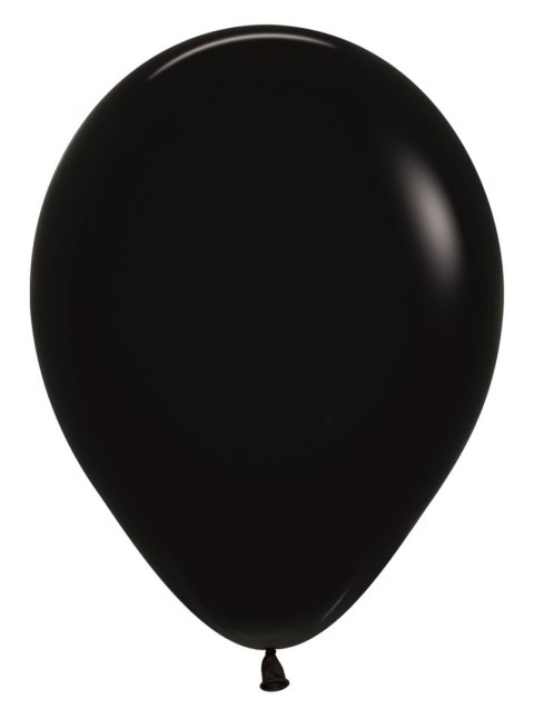 Balony lateksowe Sempertex Black, czarne 30cm, 50szt. Balony lateksowe Sempertex Black, czarne 30cm, 50szt.