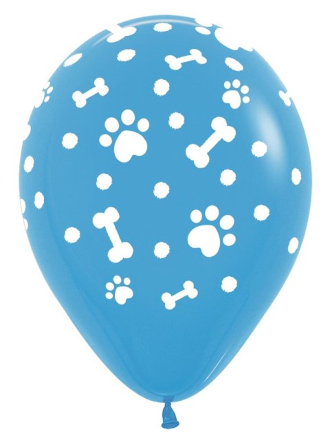 Balony lateksowe Sempertex Łapki, Psi Patrol, 30cm, 25szt. Balony lateksowe Sempertex Łapki, Psi Patrol, 30cm, 25szt.