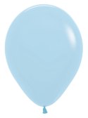 Balony lateksowe Sempertex Pastel Matte Blue, 30cm, 50szt.