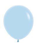 Balony lateksowe Sempertex, Pastel Matte Blue, 45cm, 1szt.