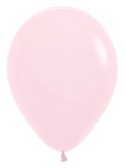 Balony lateksowe Sempertex, Pastel Matte Pink, 30cm, 50szt.