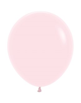 Balony lateksowe Sempertex, Pastel Matte Pink, 45cm, 1szt.