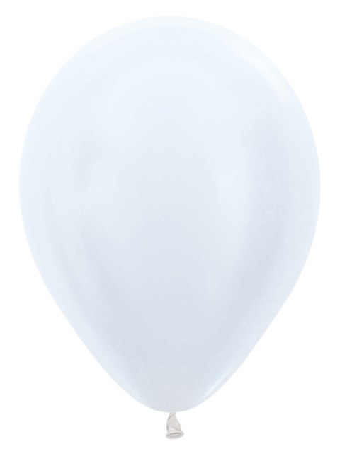 Balony lateksowe Sempertex Pearl White, 30cm, 50szt.