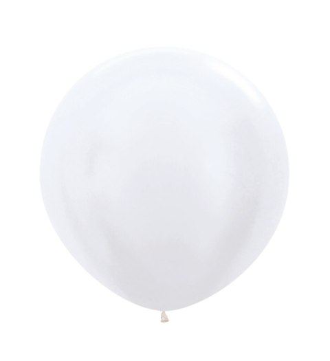 Balony lateksowe Sempertex, Pearl White, 60cm, 1szt. Balony lateksowe Sempertex, Pearl White, 60cm, 1szt.