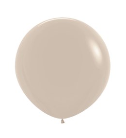 Balony lateksowe Sempertex White Sand 60cm, 1szt.