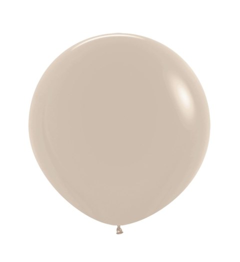 Balony lateksowe Sempertex White Sand 60cm, 1szt. Balony lateksowe Sempertex White Sand 60cm, 1szt.