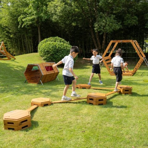 CLASSIC WORLD EDU Drewniany Tor Równoważnia XXL Ścieżka Ruchowa Motoryczna CLASSIC WORLD EDU Drewniany Tor Równoważnia XXL Ścieżka Ruchowa Motoryczna