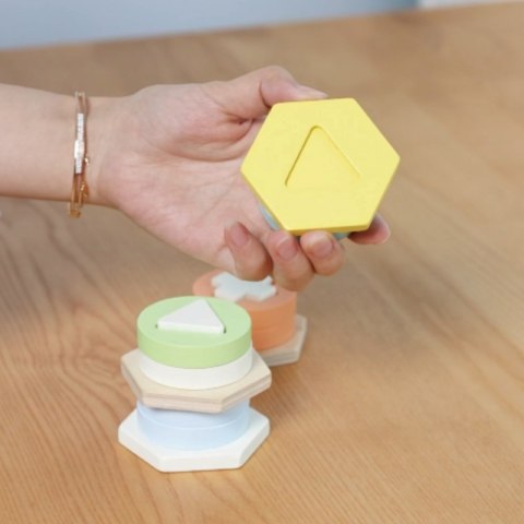 CLASSIC WORLD Sorter Montessori Kształtów i Kolorów Układanka Wieża CLASSIC WORLD Sorter Montessori Kształtów i Kolorów Układanka Wieża