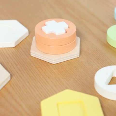 CLASSIC WORLD Sorter Montessori Kształtów i Kolorów Układanka Wieża CLASSIC WORLD Sorter Montessori Kształtów i Kolorów Układanka Wieża