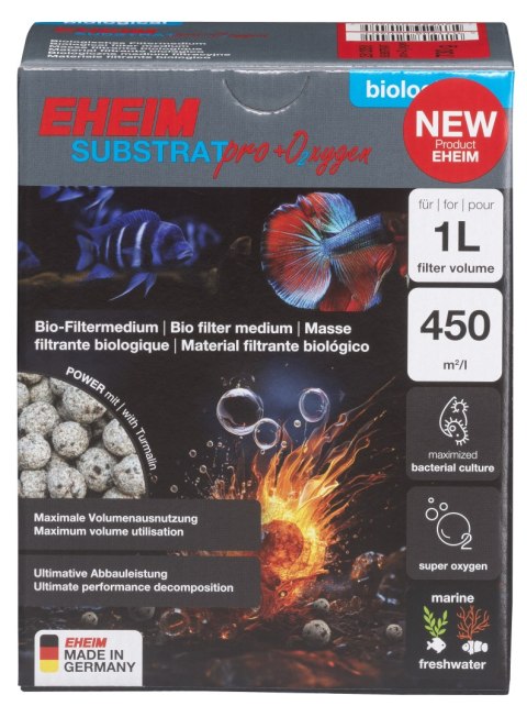 EHEIM wkład biologiczny SUBSTRATpro+ O2xygen 1 L (2512051) EHEIM wkład biologiczny SUBSTRATpro+ O2xygen 1 L (2512051)