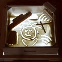 MASTERKIDZ Rama Sensoryczna - Panel LED + Zestaw Akcesoriów Do Zabawy w Piasku