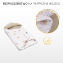 OTULACZ DO FOTELIKA MUŚLIN BALETNICE RÓŻOWY