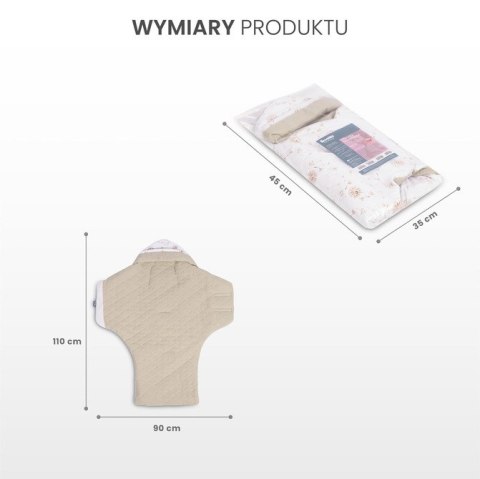 OTULACZ DO FOTELIKA MUŚLIN DMUCHAWCE BEŻOWY OTULACZ DO FOTELIKA MUŚLIN DMUCHAWCE BEŻOWY