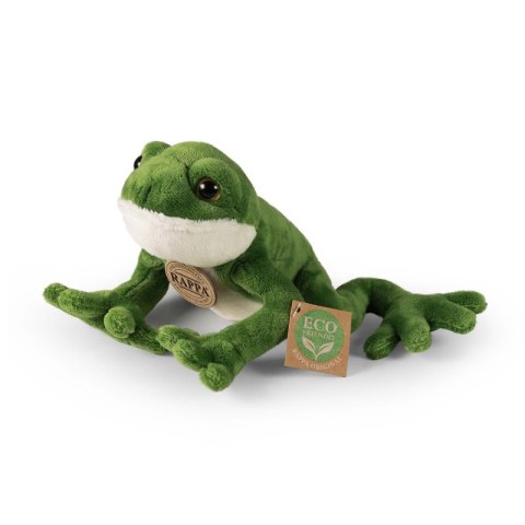 Rappa - Pluszowa realistyczna maskotka Żaba zielona 15 cm Eco-Friendly Rappa - Pluszowa realistyczna maskotka Żaba zielona 15 cm Eco-Friendly