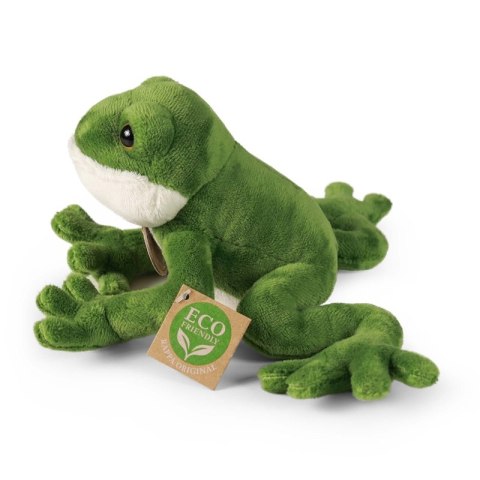 Rappa - Pluszowa realistyczna maskotka Żaba zielona 15 cm Eco-Friendly Rappa - Pluszowa realistyczna maskotka Żaba zielona 15 cm Eco-Friendly