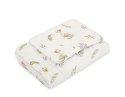 Komplet pościeli dla niemowląt z wypełnieniem 2-cz 75x100cm NEWBORN - Gąski