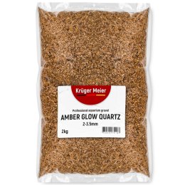 Kruger Meier Amber Głów Quartz 2-3,5 mm - Żwirek akwarystyczny 2 kg