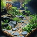 Kruger Meier Amber Glow Quartz 2-5 mm - Żwirek do akwarium 2kg