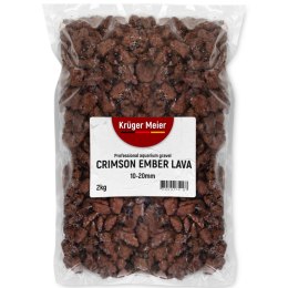 Kruger Meier Crimson Ember Lava 10-20 mm - Lawowe podłoże strukturalne 2 kg