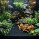 Kruger Meier Obsidian Shadow 1-3 mm - Żwirek akwarystyczny 2 kg