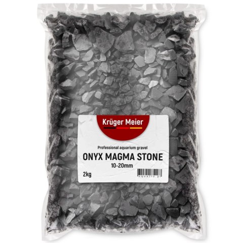 Kruger Meier Onyx Magma Stones 10-20 mm - Żwir do akwarium 2kg Kruger Meier Onyx Magma Stones 10-20 mm - Żwir do akwarium 2kg