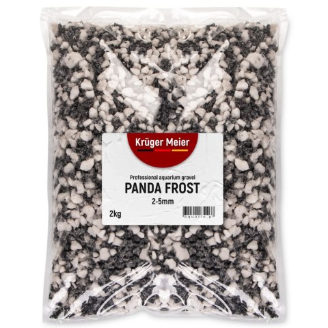 Kruger Meier Panda Frost 2-5 mm - Żwirek akwarystyczny 2 kg Kruger Meier Panda Frost 2-5 mm - Żwirek akwarystyczny 2 kg