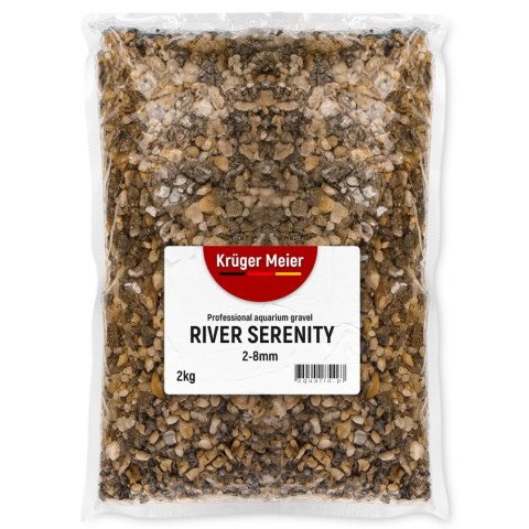 Kruger Meier River Serenity 2-8 mm - Żwirek akwarystyczny 2 kg Kruger Meier River Serenity 2-8 mm - Żwirek akwarystyczny 2 kg