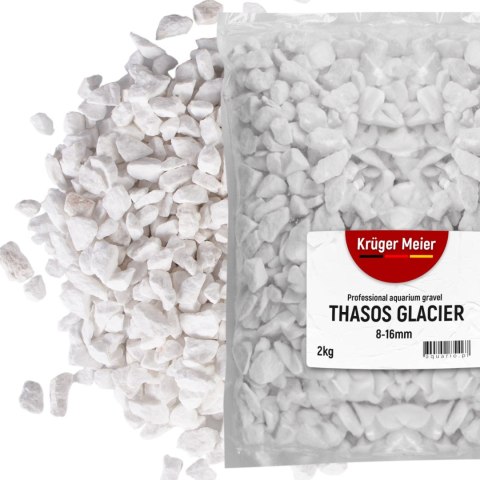 Kruger Meier Thasos Glacier 8-16 mm - Żwirek akwarystyczny 2 kg Kruger Meier Thasos Glacier 8-16 mm - Żwirek akwarystyczny 2 kg