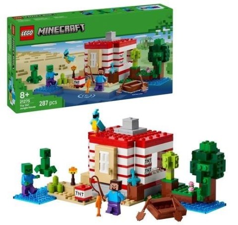 LEGO(R) MINECRAFT 21275 Dom w dżungli LEGO(R) MINECRAFT 21275 Dom w dżungli