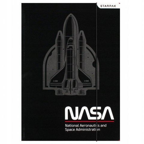 Teczka z gumką A4 NASA 491059 STARPAK Teczka z gumką A4 NASA 491059 STARPAK
