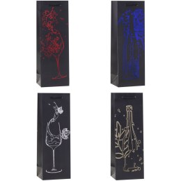 Torebka prezentowa 12x35x9cm TBF-24157-BB ROZETTE