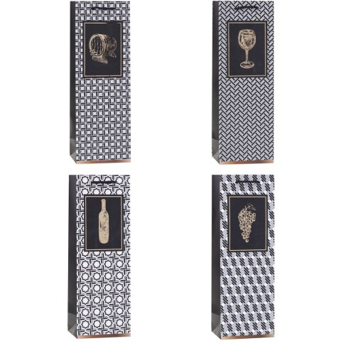 Torebka prezentowa 12x35x9cm TBG-24155-BB ROZETTE Torebka prezentowa 12x35x9cm TBG-24155-BB ROZETTE