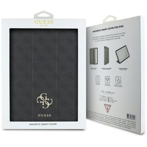 Guess Magnetic 4G Big Logo - Etui iPad Air 13" M3 (2025) / iPad Air 13" M2 (2024) (czarny) Guess Magnetic 4G Big Logo - Etui iPad Air 13" M3 (2025) / iPad Air 13" M2 (2024) (czarny)