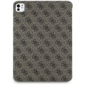 Guess Magnetic 4G Big Logo - Etui iPad Pro 11" M4 (2024) (brązowy)