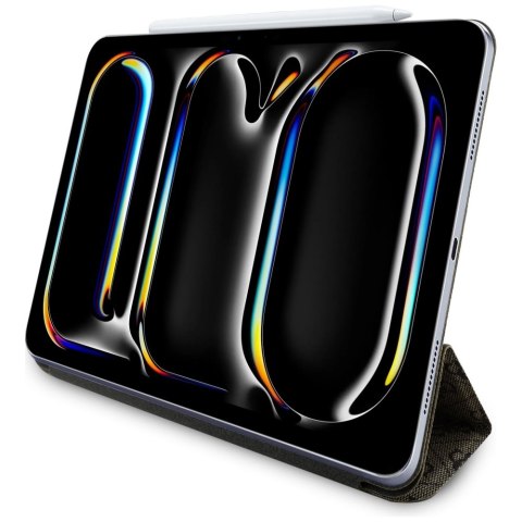 Guess Magnetic 4G Big Logo - Etui iPad Pro 11" M4 (2024) (brązowy) Guess Magnetic 4G Big Logo - Etui iPad Pro 11" M4 (2024) (brązowy)
