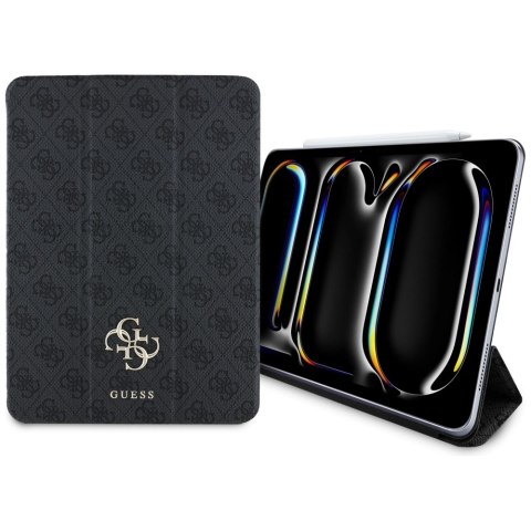 Guess Magnetic 4G Big Logo - Etui iPad Pro 11" M4 (2024) (czarny) Guess Magnetic 4G Big Logo - Etui iPad Pro 11" M4 (2024) (czarny)