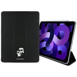 Karl Lagerfeld Book Cover Saffiano Magnetic Karl & Choupette - Etui iPad Air 13