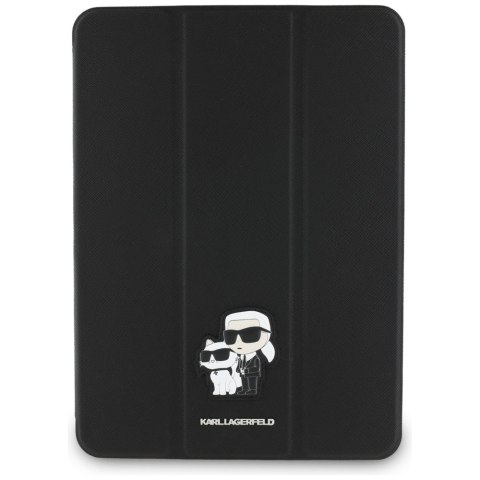 Karl Lagerfeld Book Cover Saffiano Magnetic Karl & Choupette - Etui iPad Pro 11" M4 (2024) (czarny) Karl Lagerfeld Book Cover Saffiano Magnetic Karl & Choupette - Etui iPad Pro 11" M4 (2024) (czarny)