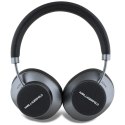 Karl Lagerfeld Saffiano Elongated - Bezprzewodowe słuchawki nauszne Bluetooth ANC + ENC (czarny)