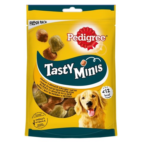 Pedigree Tasty Bites Chewy Cubes Przysmak Dla Psów Z Kurczakiem I Kaczką 130g Pedigree Tasty Bites Chewy Cubes Przysmak Dla Psów Z Kurczakiem I Kaczką 130g