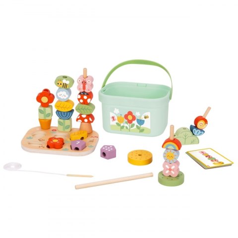 TOOKY TOY Box Edukacyjny 5 w1 Magiczny Ogród Montessori TOOKY TOY Box Edukacyjny 5 w1 Magiczny Ogród Montessori
