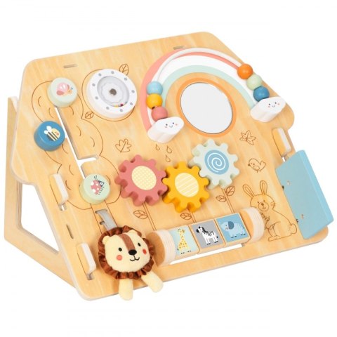 TOOKY TOY Duża Drewniana Tablica Manipulacyjna Domek - Centrum Aktywności TOOKY TOY Duża Drewniana Tablica Manipulacyjna Domek - Centrum Aktywności
