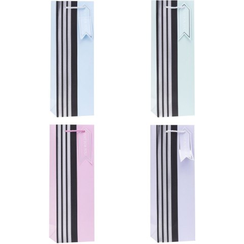 Torebka prezentowa 12x35x9cm TBG-24213-BB-HS ROZETTE