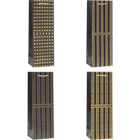 Torebka prezentowa 12x35x9cm TBG-24216-BB-HS ROZETTE Torebka prezentowa 12x35x9cm TBG-24216-BB-HS ROZETTE