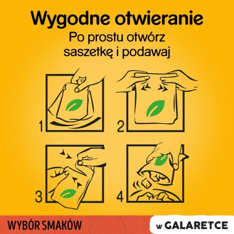 Pedigree Mokra Karma Dla Dorosłych Psów W Galaretce (Z Wołowiną, Z Drobiem) 4x100g Pedigree Mokra Karma Dla Dorosłych Psów W Galaretce (Z Wołowiną, Z Drobiem) 4x100g